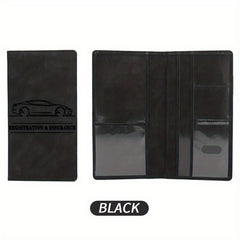 Car Registration And Insurance Clip Storage Bag