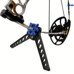 Compound Bow Stand Folding Portable Limb Clamp Kick Stand Holder