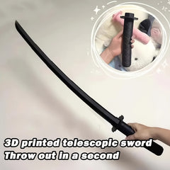 Telescopic Samurai Sword COS Swing Sword Long Sword Decompression