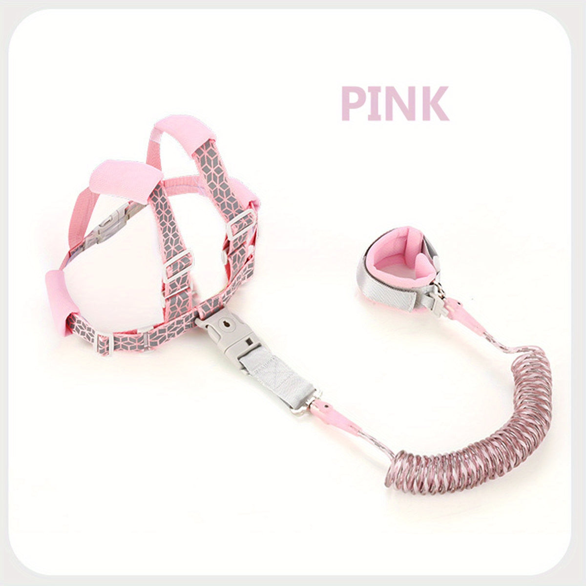 Toddler Harness Leash with Safety Key Lock Wristband