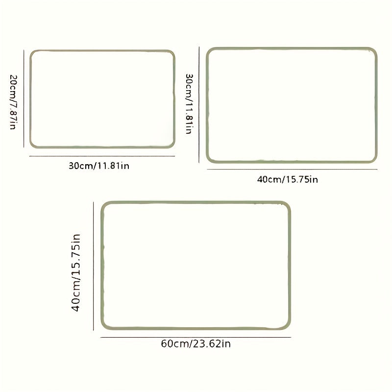 Dish Drying Pad Washstand Kitchen Drain Mat Quick Drying