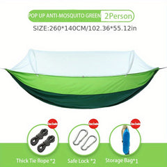 Durable Portable Anti Mosquito Hammock Quick Opening Breathable
