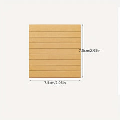 2pcs Sticky Note Book for Creativity 80pg Memos & Messages
