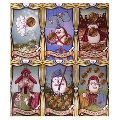 Hedgehog Tarot Cards & Guide for Family Outdoor Camping Activities