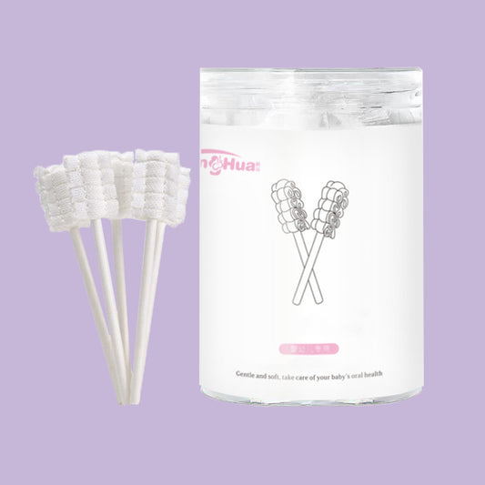 30pcs Baby Oral Cleaner Mouth Cleaner Gauze Baby Toothbrush