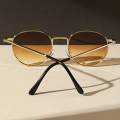Metal Frame Sunglasses Anti Glare UV400