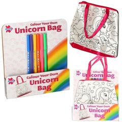 Unicorn Bag with 6 Coloring Pens