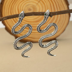 Snake Party Earrings 14K Plated Jewelry For Women Girls