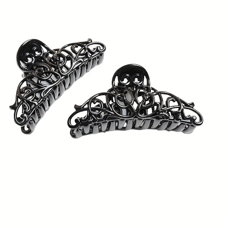 Hollow Hair Claw Ponytail Holder Non-slip Hair Clip