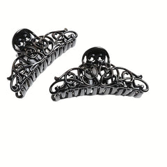 Hollow Hair Claw Ponytail Holder Non-slip Hair Clip