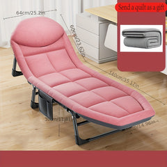 Portable Folding Bed for Outdoor Leisure Office Lunch Break Camping