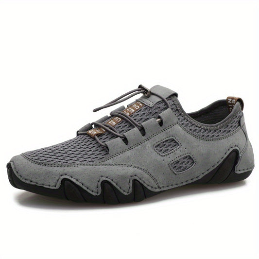Men's No Tie Slip On Sneakers Lightweight Breathable Athletic Shoes