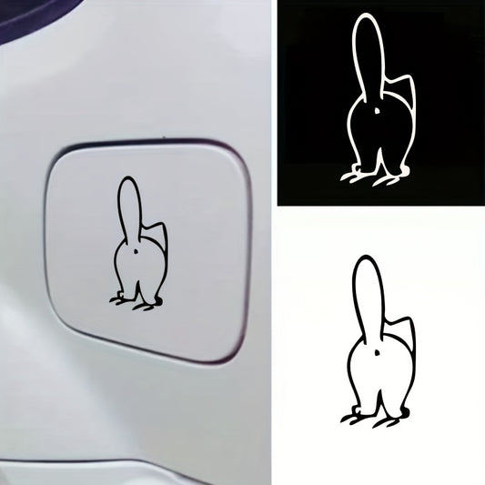 Cute Cat Ass Vinyl Sticker for Car