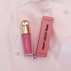 Matte Liquid Blush Lipstick Lip Glaze Natural Pink