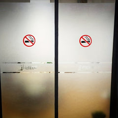500 No Smoking Self Adhesive Stickers Roll