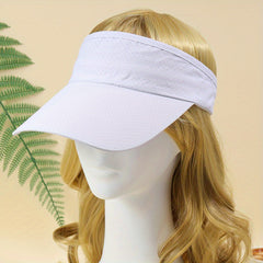 Mesh Breathable Visor Hat UV Protection Lightweight Baseball Cap