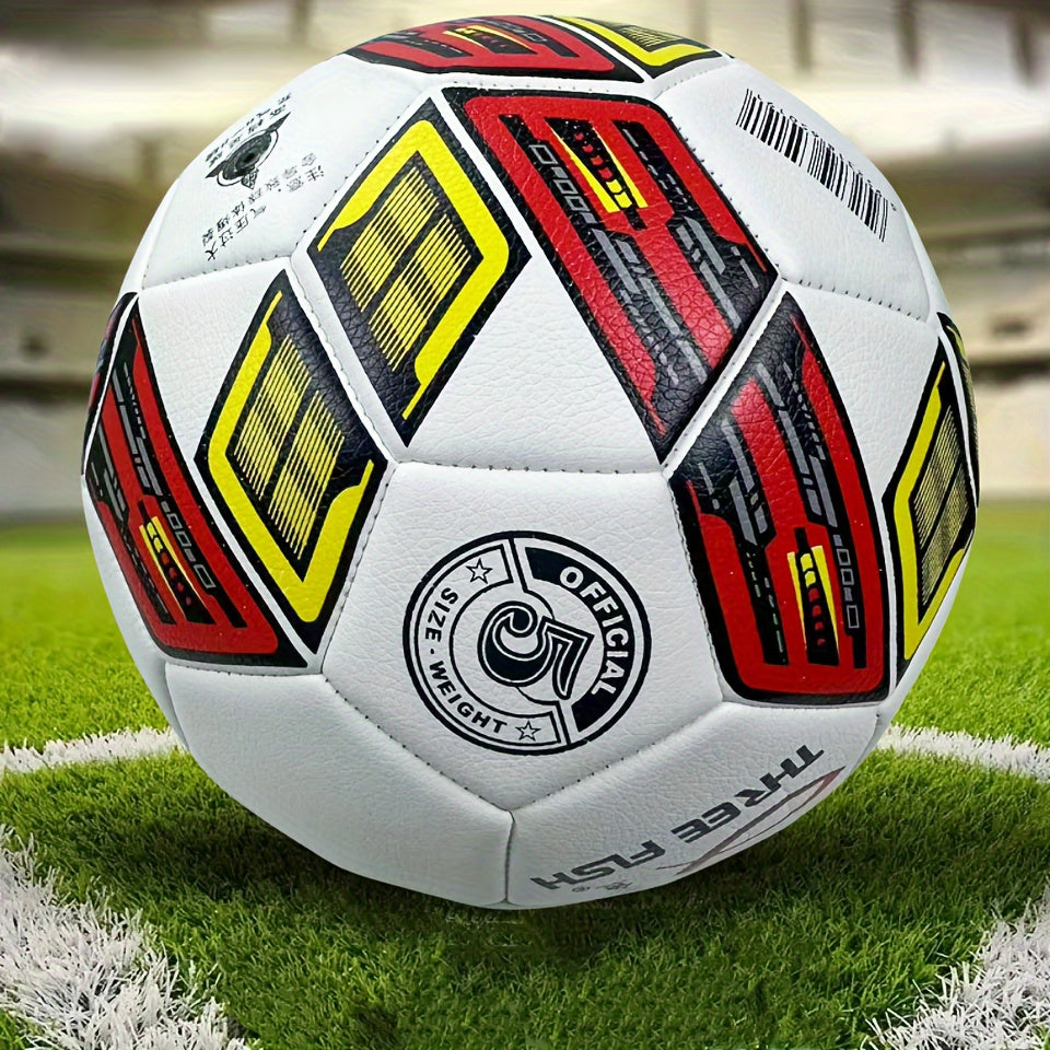 THREEFISH 1pc No 5 Soccer Ball Durable & Explosion Proof Football