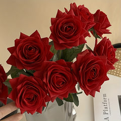6pcs Hand Moisturizing Roses Bouquet Wedding Decoration