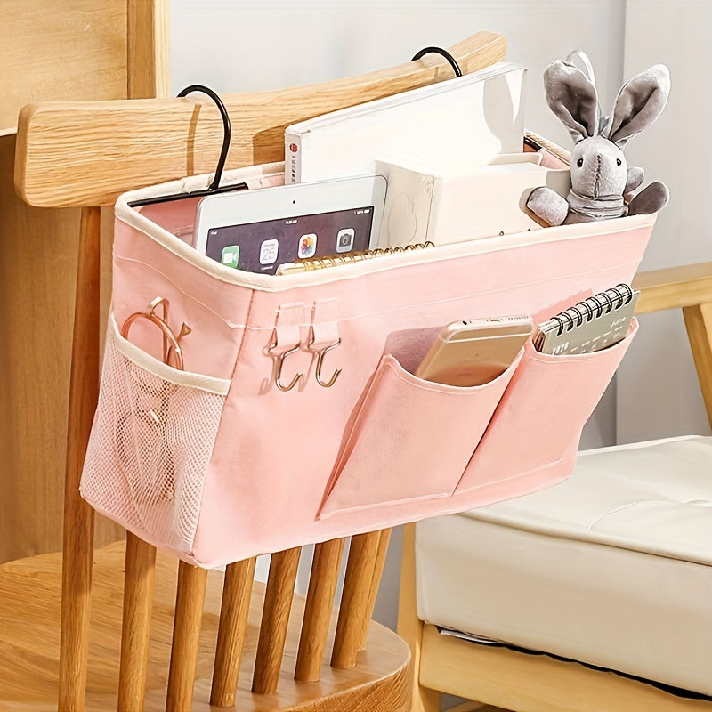Bedside Caddy Hanging Organizer for Bunk Beds Dorm Rooms
