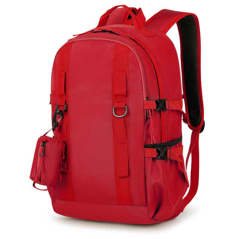 Solid Minimalist Travel Bag Outdoor Camping Backpack