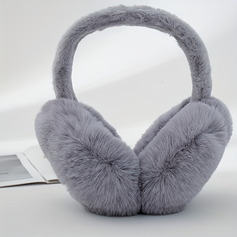 Plush Earmuffs Cold Resistant Elastic Ear Muffs For Winter