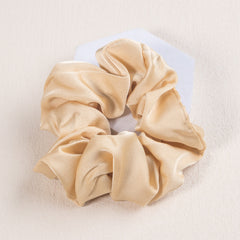 Silk Satin Hair Scrunchies Elastic Hair Bands Hair Ties Ponytail Holder