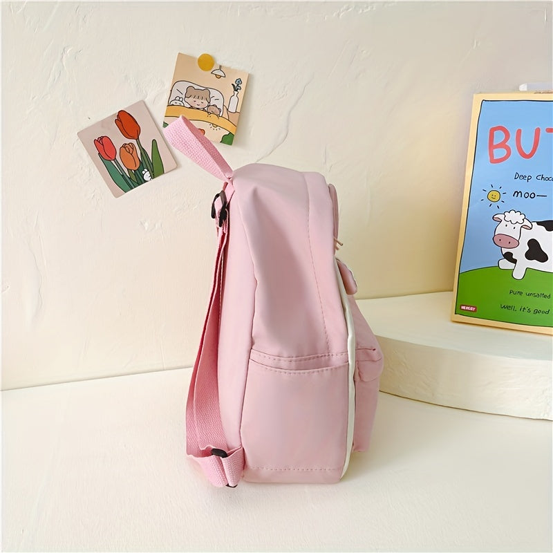 Cartoon Rabbit Backpack Lightweight Large Capacity School Bag