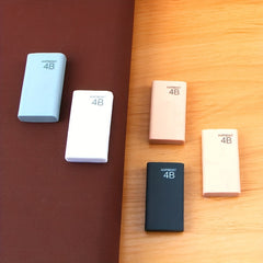 4pcs 4B Pencil Eraser Student Stationery Gift