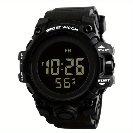 Men's Outdoor Sports Digital Watch Multifunctional Glow
