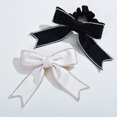 Rhinestone Crystal Bow Hair Tie Hair Clip Hair Accessories