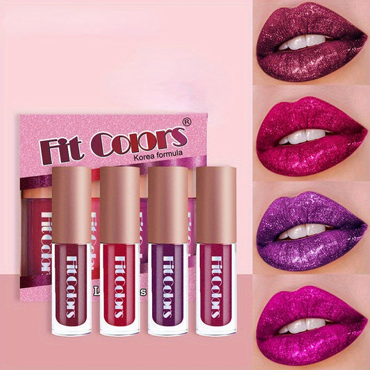 Lustrous Metallic Lip Gloss Longwear Lip Stain