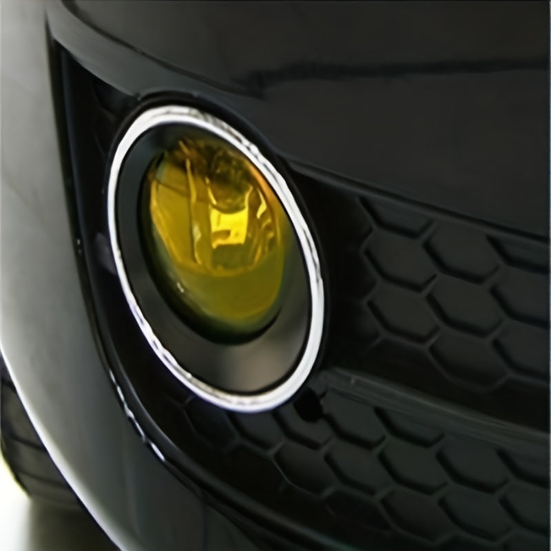 Golden Yellow Car Headlight Tail Light Changing Film
