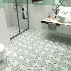 10pcs Boho Floor Tile Sticker Self Adhesive Waterproof Heat Resistant