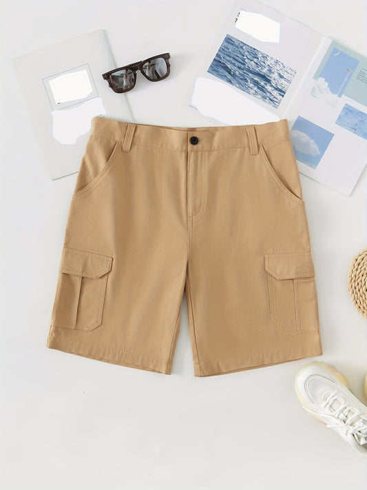 Men's Cargo Shorts with Pockets for Summer Wear