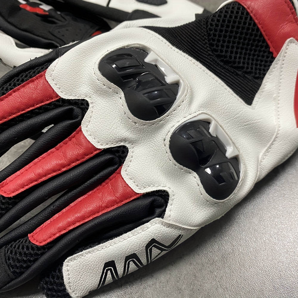 Full Finger Motorcycle Racing Gloves Breathable Anti Drop