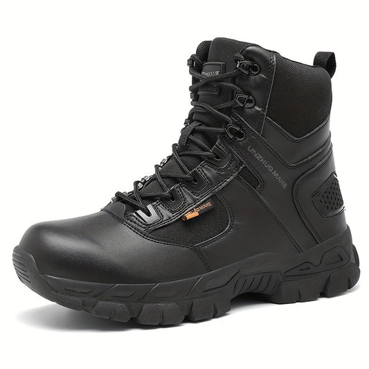 Men's High Top Hiking Boots Non Slip Lace Up Durable Shoes