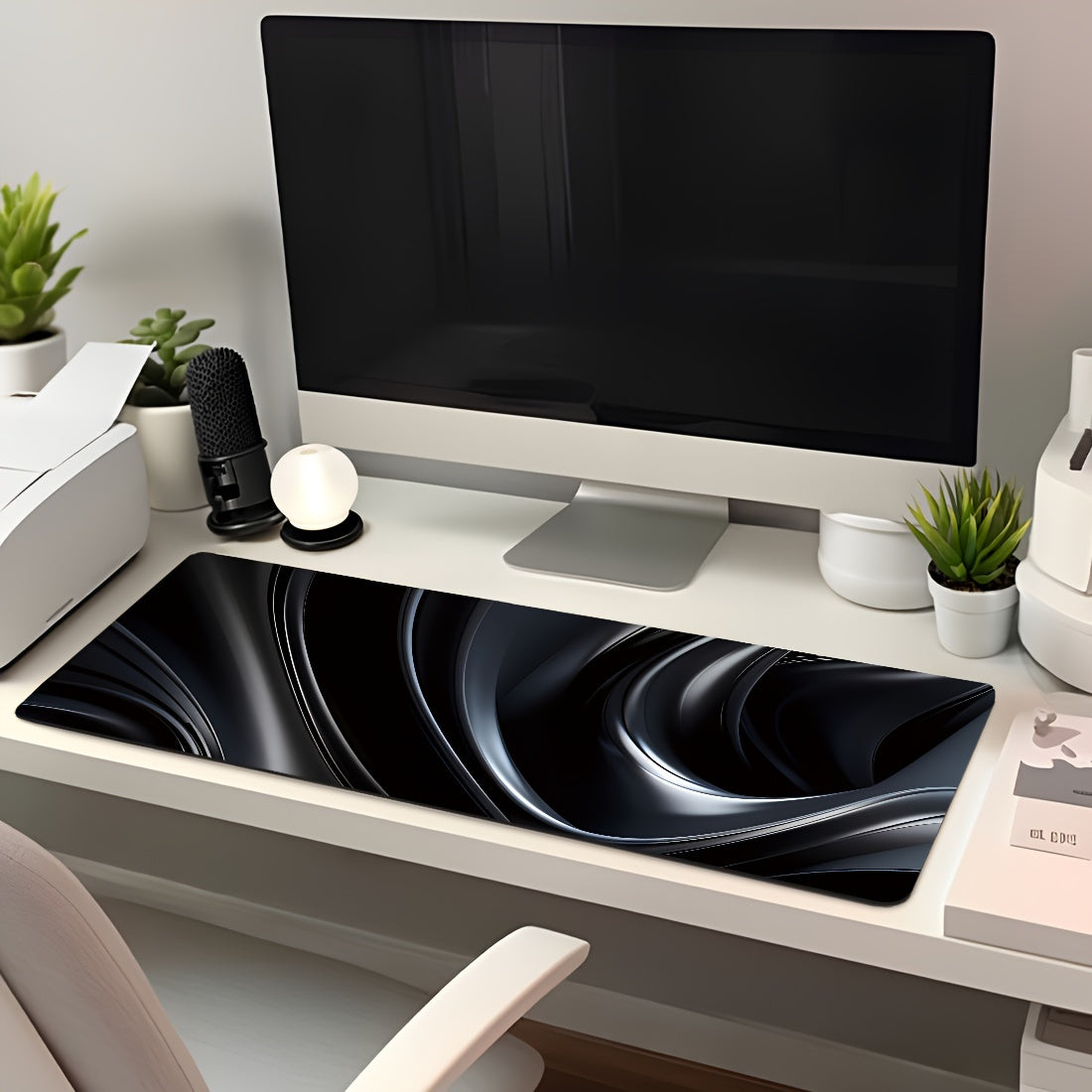 Abstract Series Large Desktop Mouse Pad Office Home Computer Accessories Pad