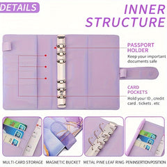 A6 Budget Binder Set with Cash Envelope System