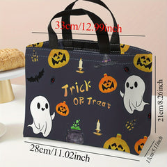 Halloween Lunch Bag Insulated Bento Camping & Picnic Ice Food Bag