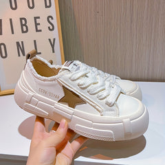 Women's Star Pattern Chunky Sneakers Comfortable Sport Shoes