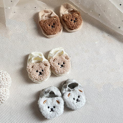 3pcs Kids Bear Non-Slip Floor Socks