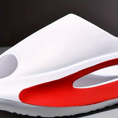 Unisex Open Toe Slides Durable Slip On Platform Shoes