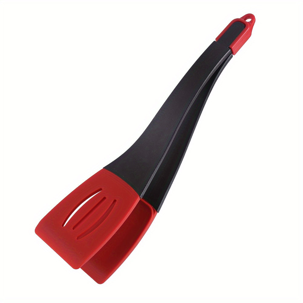 Silicone 3-In-1 Frying Shovel Clip Spatula Leak Shovel