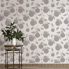 2 Styles PET Hollow Out Stencils with Brushes 300x300mm