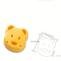 Little Bear Shape Cake Molds Sandwich Bread Maker DIY Baking Molds