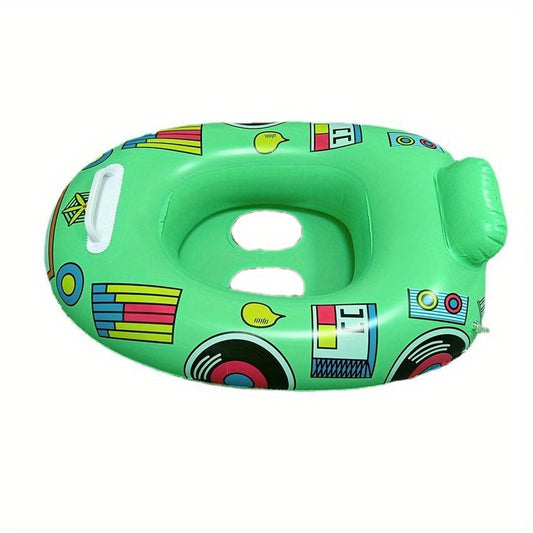 Inflatable Car Rafts Swimming Float with Seat and Handle