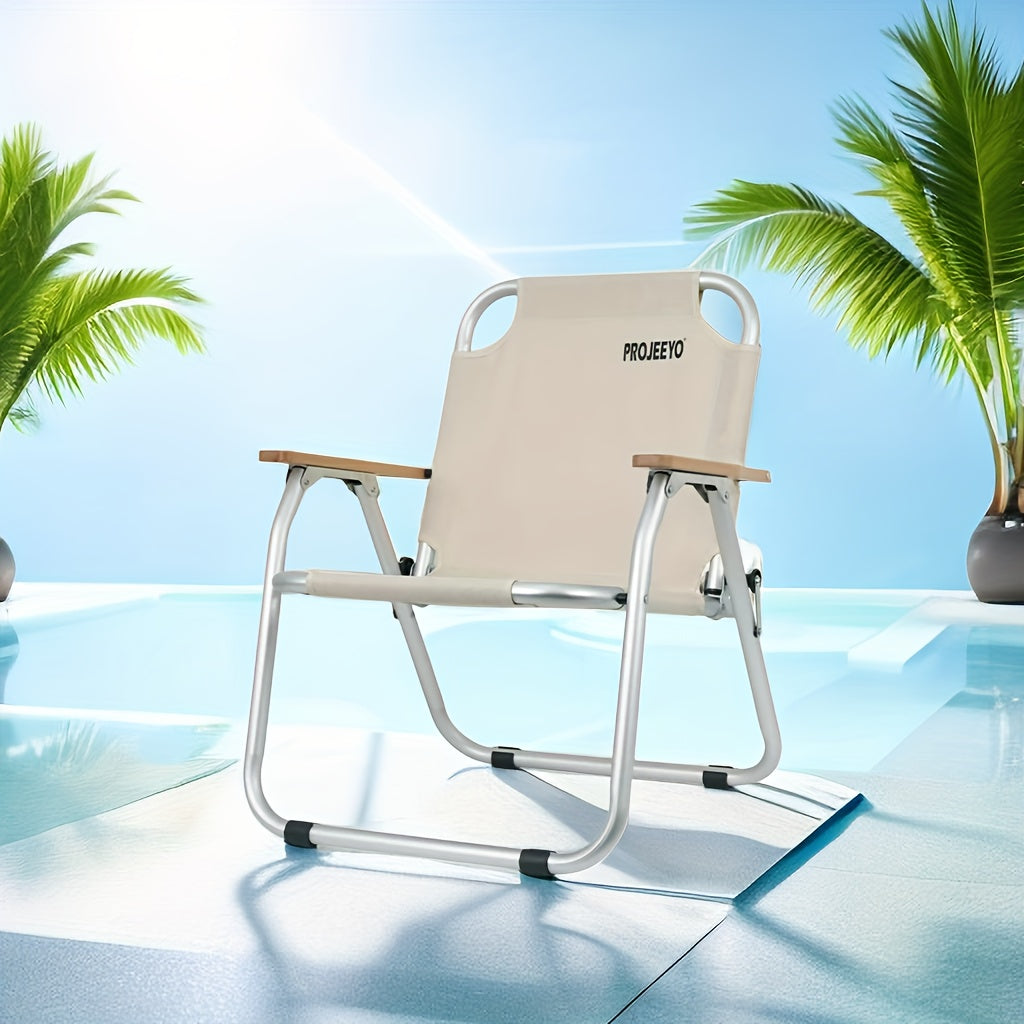 Aluminum Folding Chair Outdoor Camping Beach Chair with Gift Storage Bag