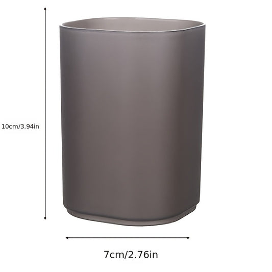 Gray Desktop Pen Holder Storage Box Office Student Stationery Organizer