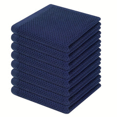 8pcs Washcloths Scouring Pads Soft Absorbent Dish Towel