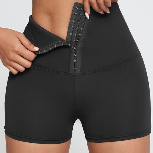 Tummy Control Yoga Shorts High Stretch Fitness Sports Shorts